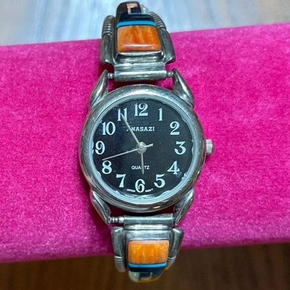 Vintage Sterling Silver Anasazi Watch